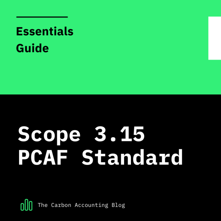 Title image for essential guides, PCAF Standard