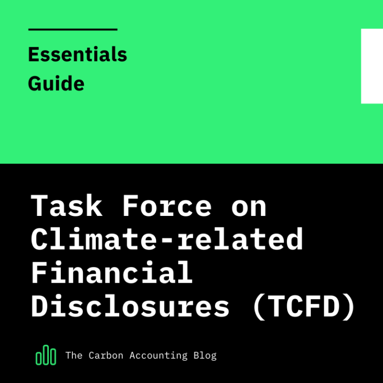 essentials guide cover image. Topic TCFD.